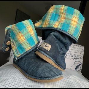 Genuine UGG Australia Denim blue boots